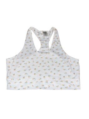 Kittenish floral cropped tank